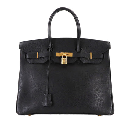 Hermès Black Leather Birkin 35
