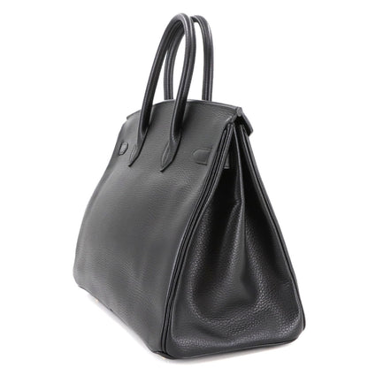 Hermès Black Leather Birkin 35