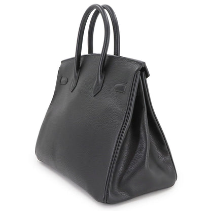 Hermès Black Leather Birkin 35