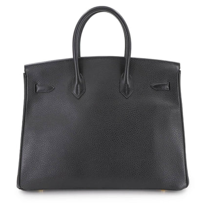 Hermès Black Leather Birkin 35
