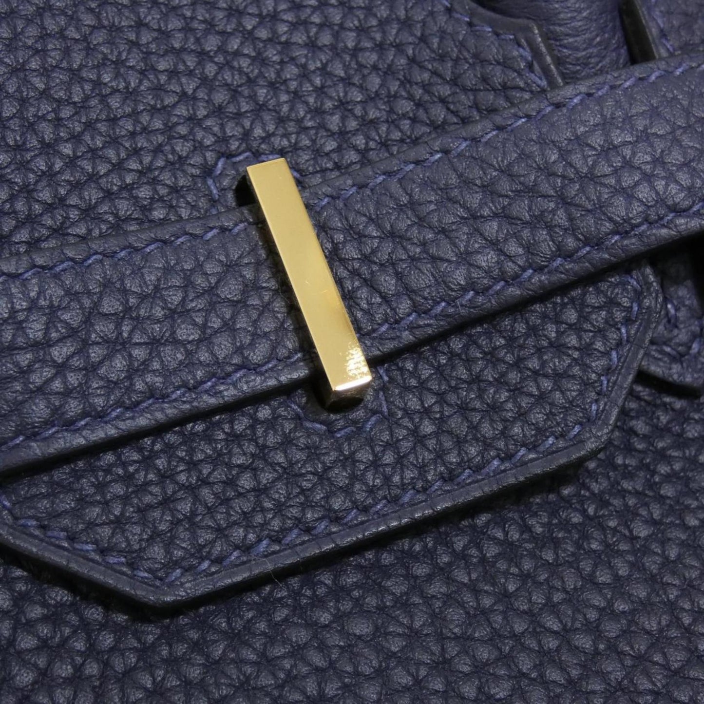Hermès Blue Leather Birkin 30