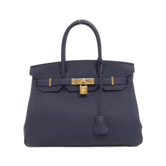 Hermès Blue Leather Birkin 30