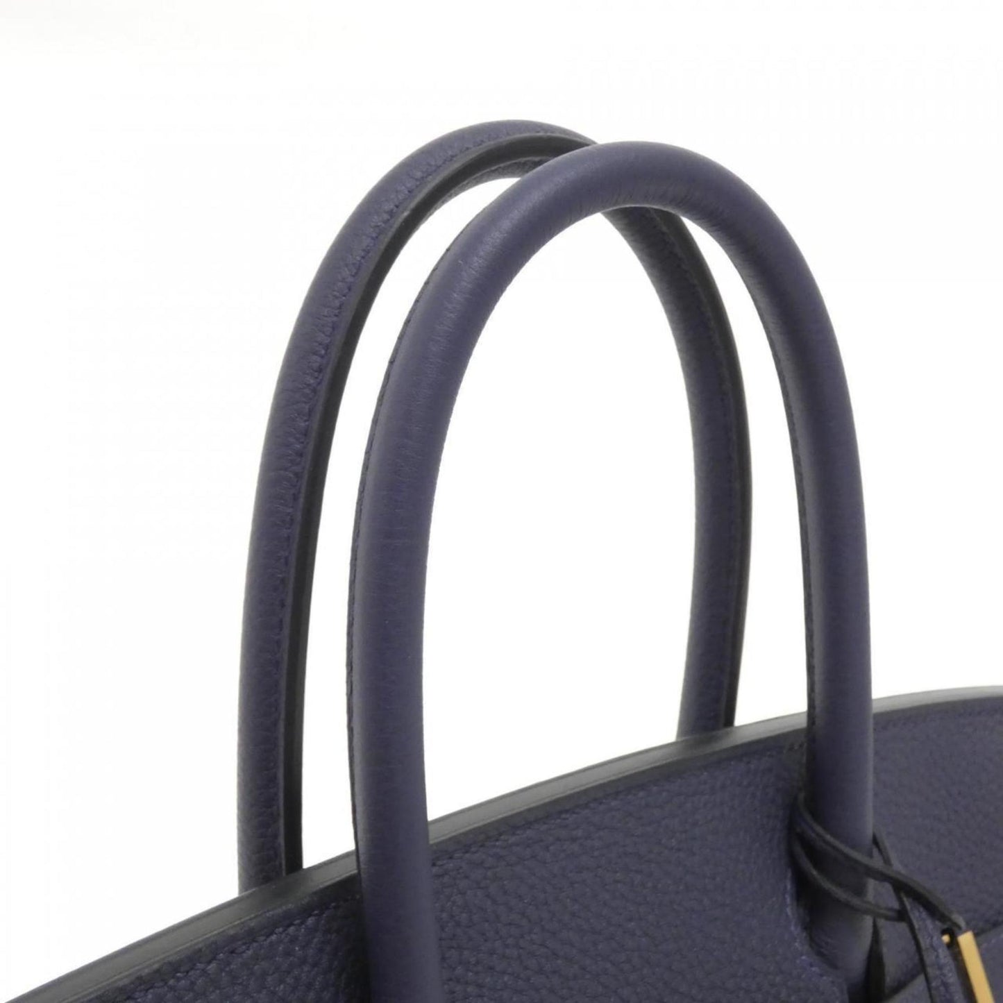 Hermès Blue Leather Birkin 30