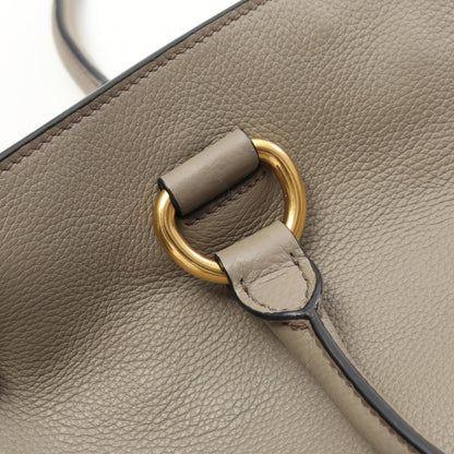 Prada Brown Leather Vitello