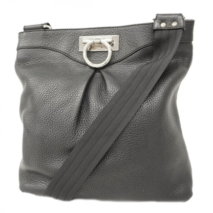 Chanel Black Leather V-stich