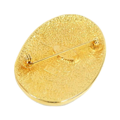 Chanel Gold Gold Plated Coco Mark