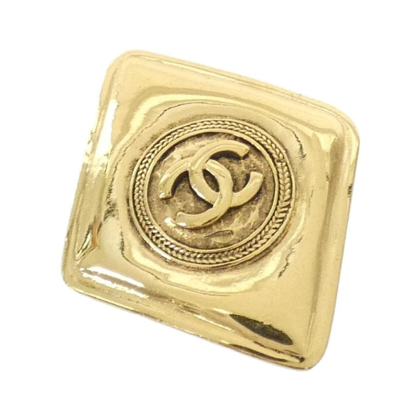 Chanel Gold Gold Plated Coco Mark