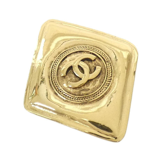 Chanel Gold Gold Plated Coco Mark
