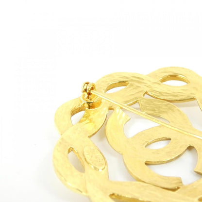 Chanel Gold Gold Plated Coco Mark