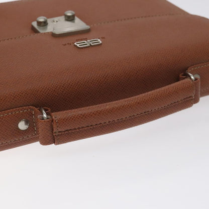 Balenciaga Brown Leather City