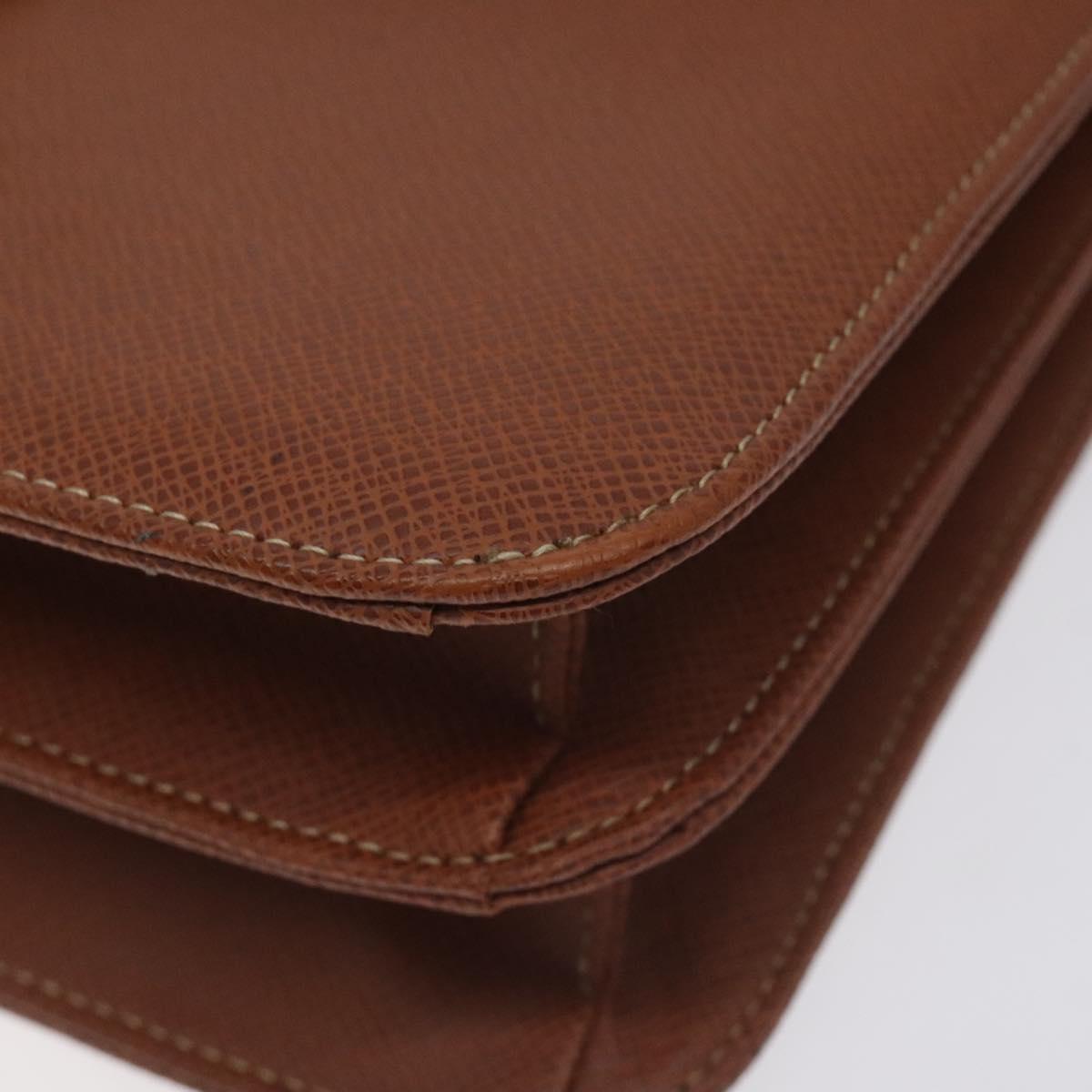 Balenciaga Brown Leather City