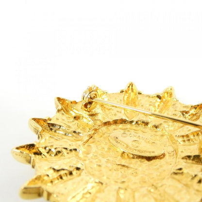 Chanel Gold Gold Plated Coco Mark