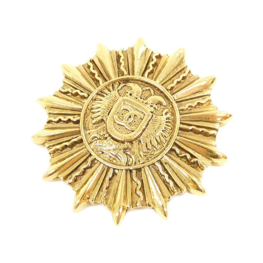 Chanel Gold Gold Plated Coco Mark