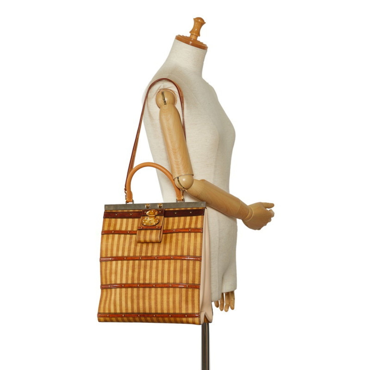 Louis Vuitton Brown Canvas Crown Frame