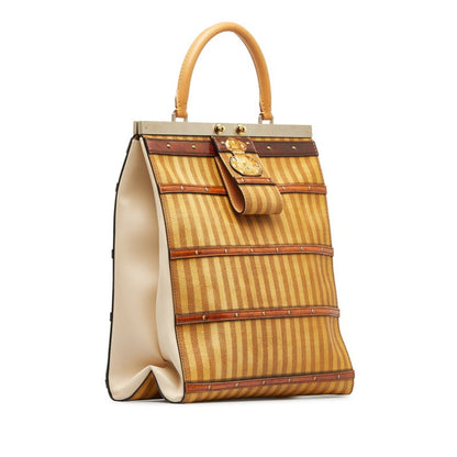 Louis Vuitton Brown Canvas Crown Frame