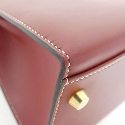 Hermès Red Leather Kelly 32