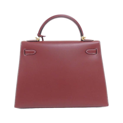 Hermès Red Leather Kelly 32