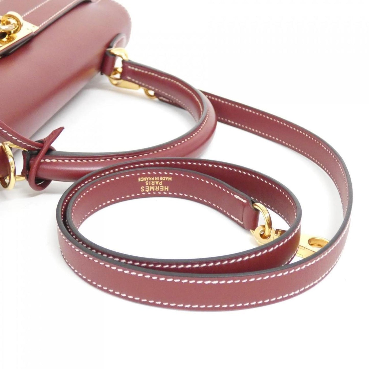 Hermès Red Leather Kelly 32