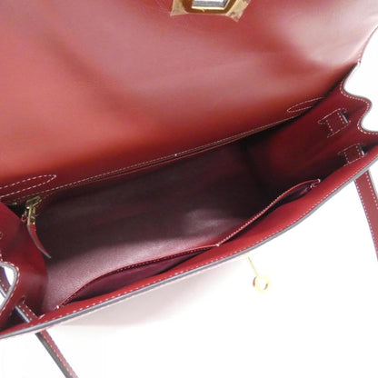 Hermès Red Leather Kelly 32