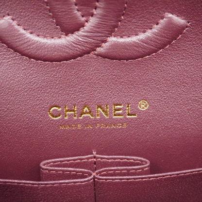 Chanel Black Leather Timeless 26