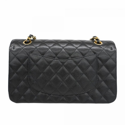 Chanel Black Leather Timeless 26