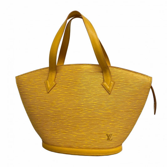 Louis Vuitton Yellow Leather Saint Jacques