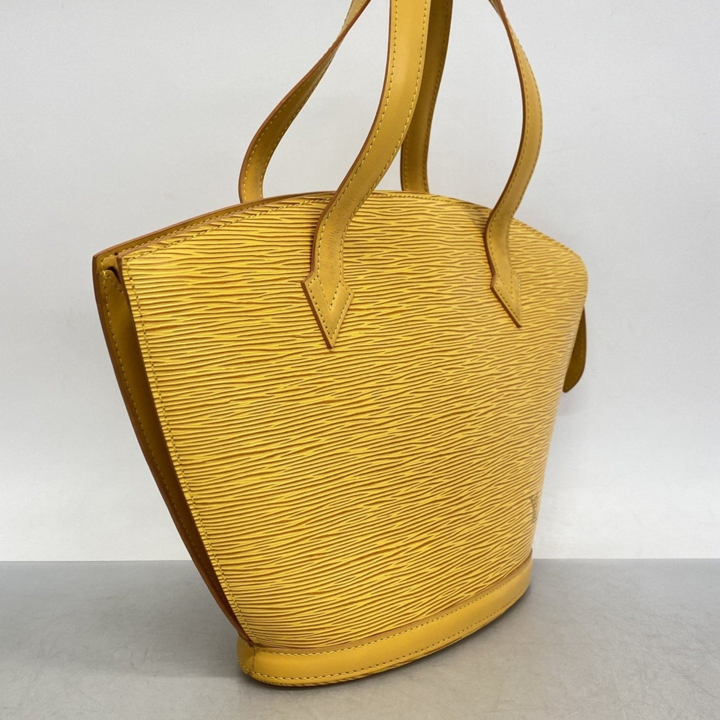 Louis Vuitton Yellow Leather Saint Jacques