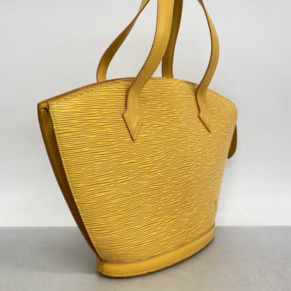 Louis Vuitton Yellow Leather Saint Jacques