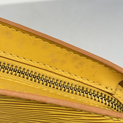 Louis Vuitton Yellow Leather Saint Jacques