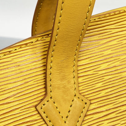 Louis Vuitton Yellow Leather Saint Jacques