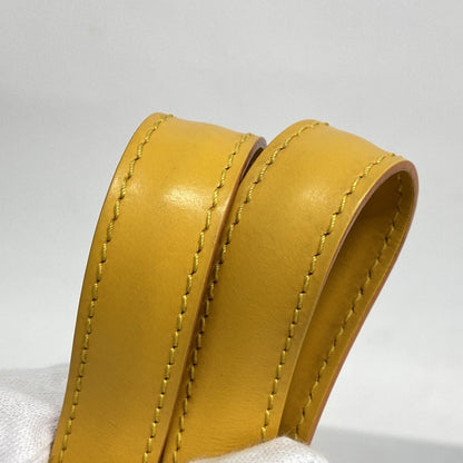 Louis Vuitton Yellow Leather Saint Jacques