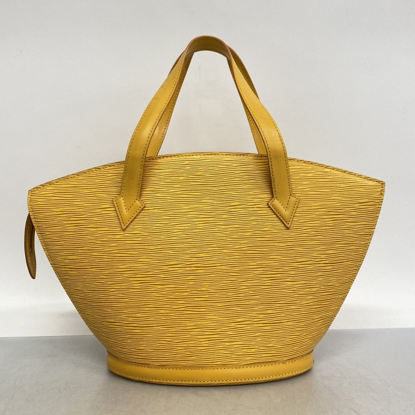 Louis Vuitton Yellow Leather Saint Jacques