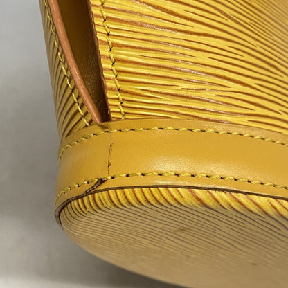 Louis Vuitton Yellow Leather Saint Jacques