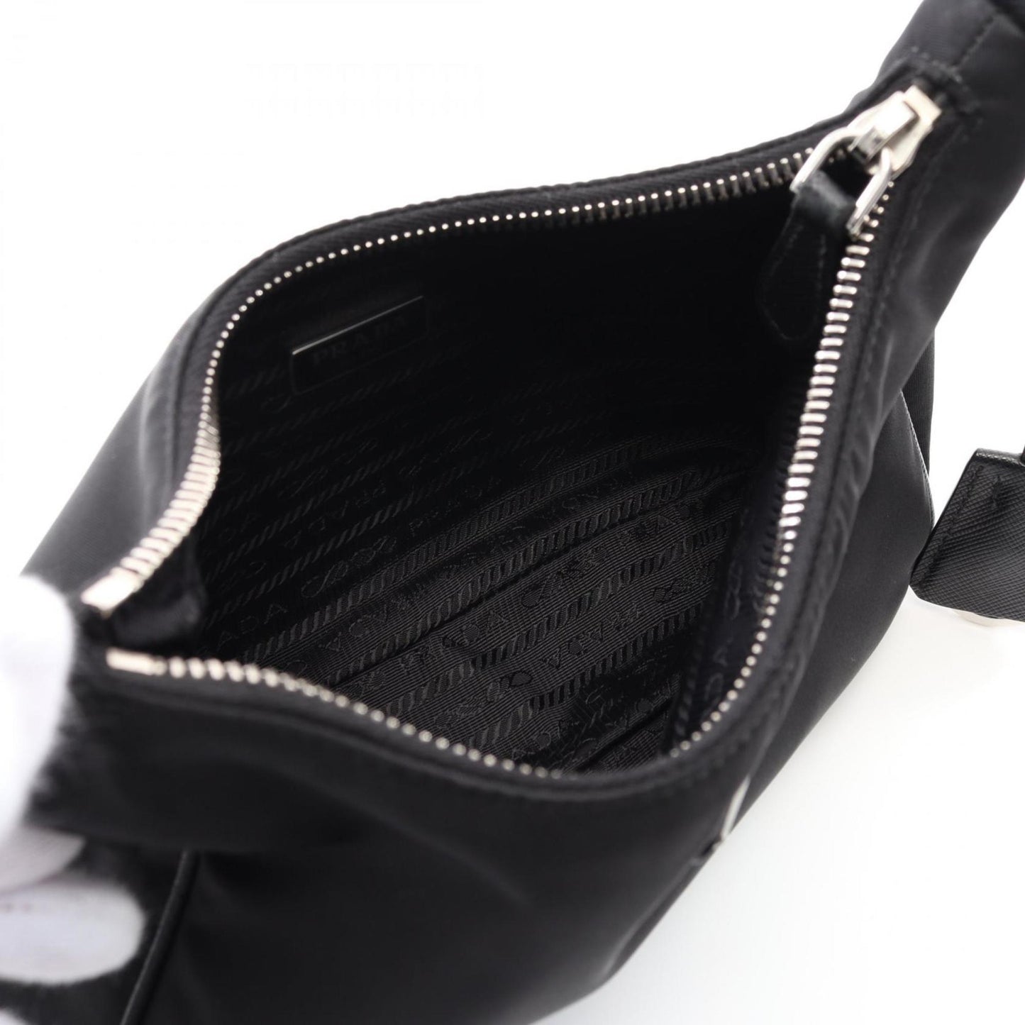 Prada Black Synthetic Re-edition