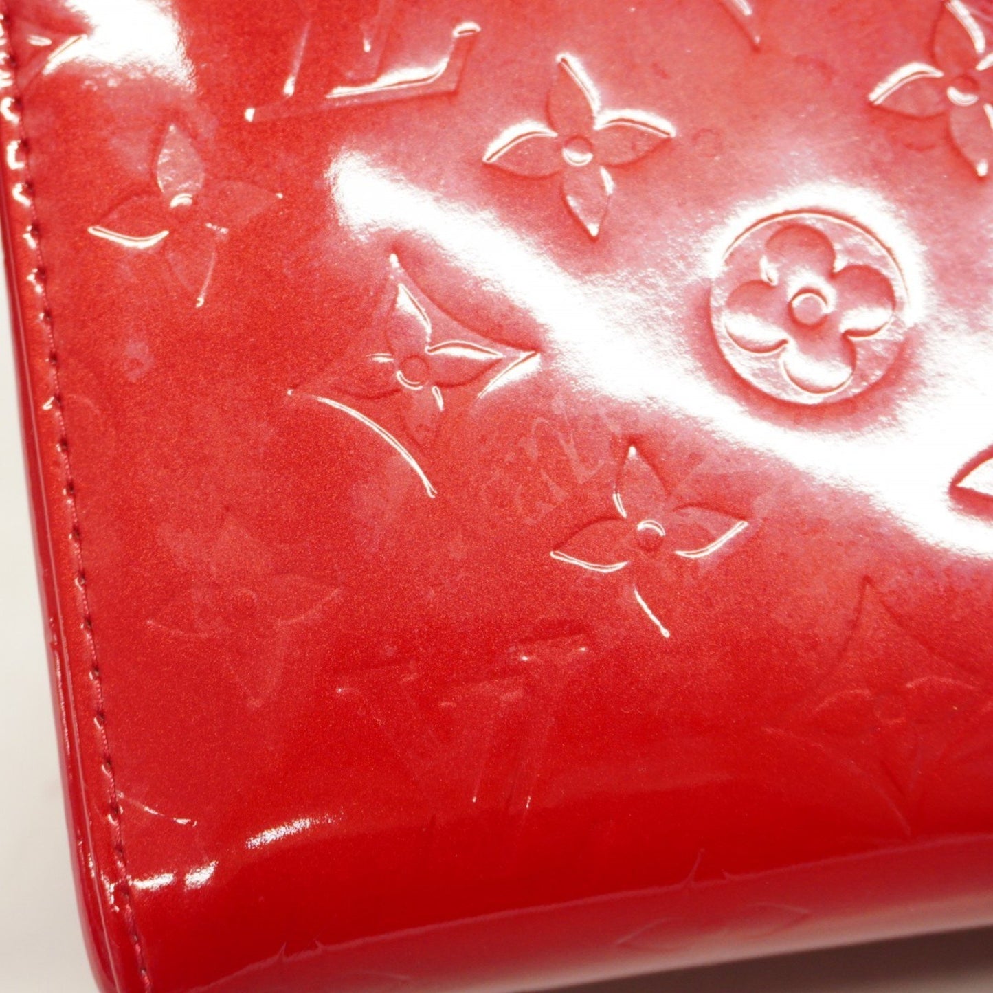 Louis Vuitton Red Patent Leather Roxbury