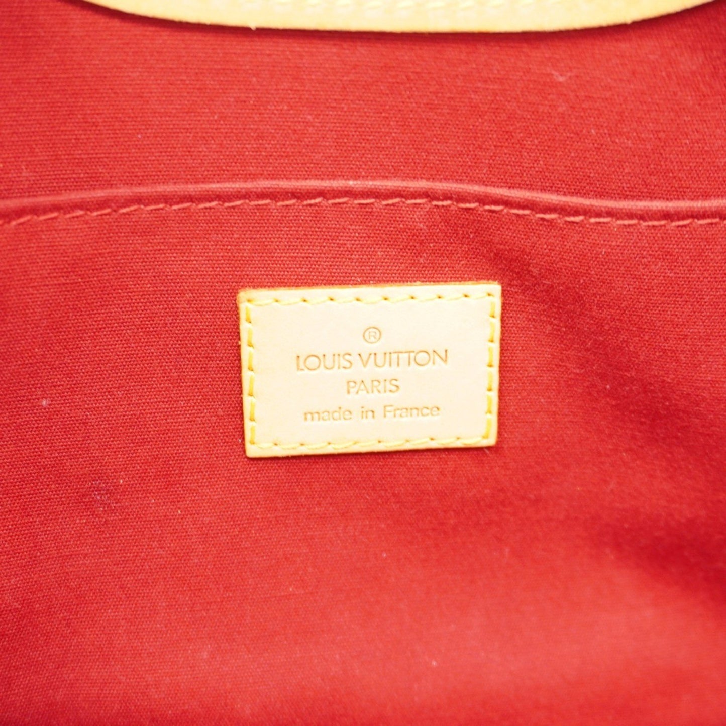 Louis Vuitton Red Patent Leather Roxbury