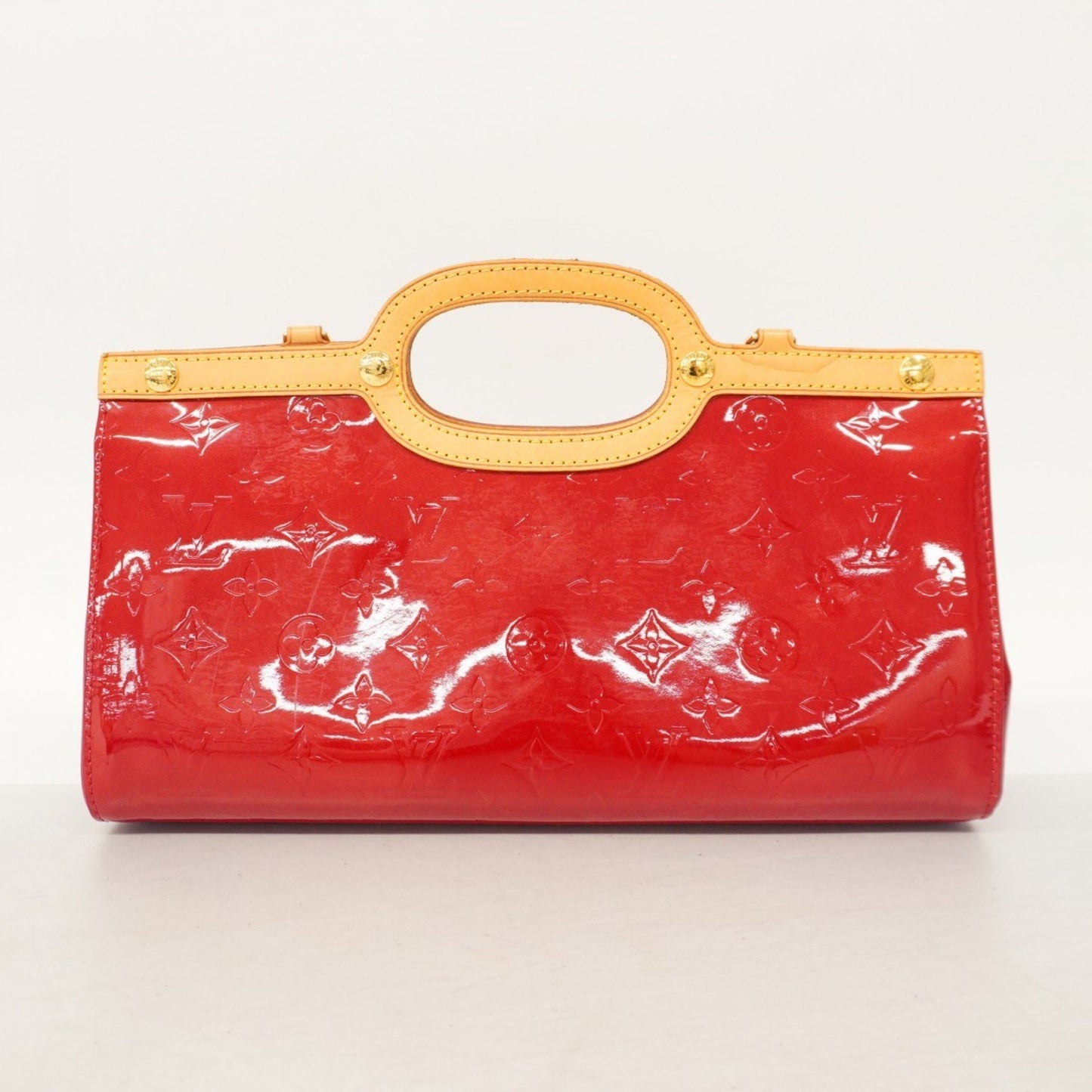 Louis Vuitton Red Patent Leather Roxbury