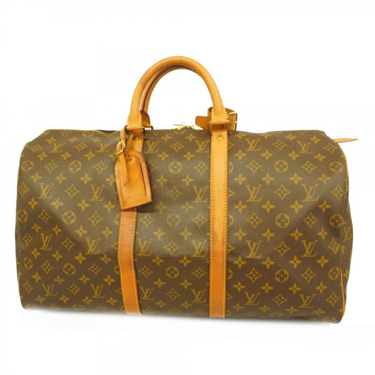 Louis Vuitton Brown Canvas Keepall 50