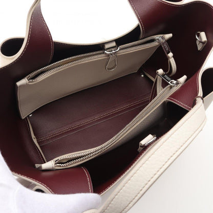 Tod's White Leather -