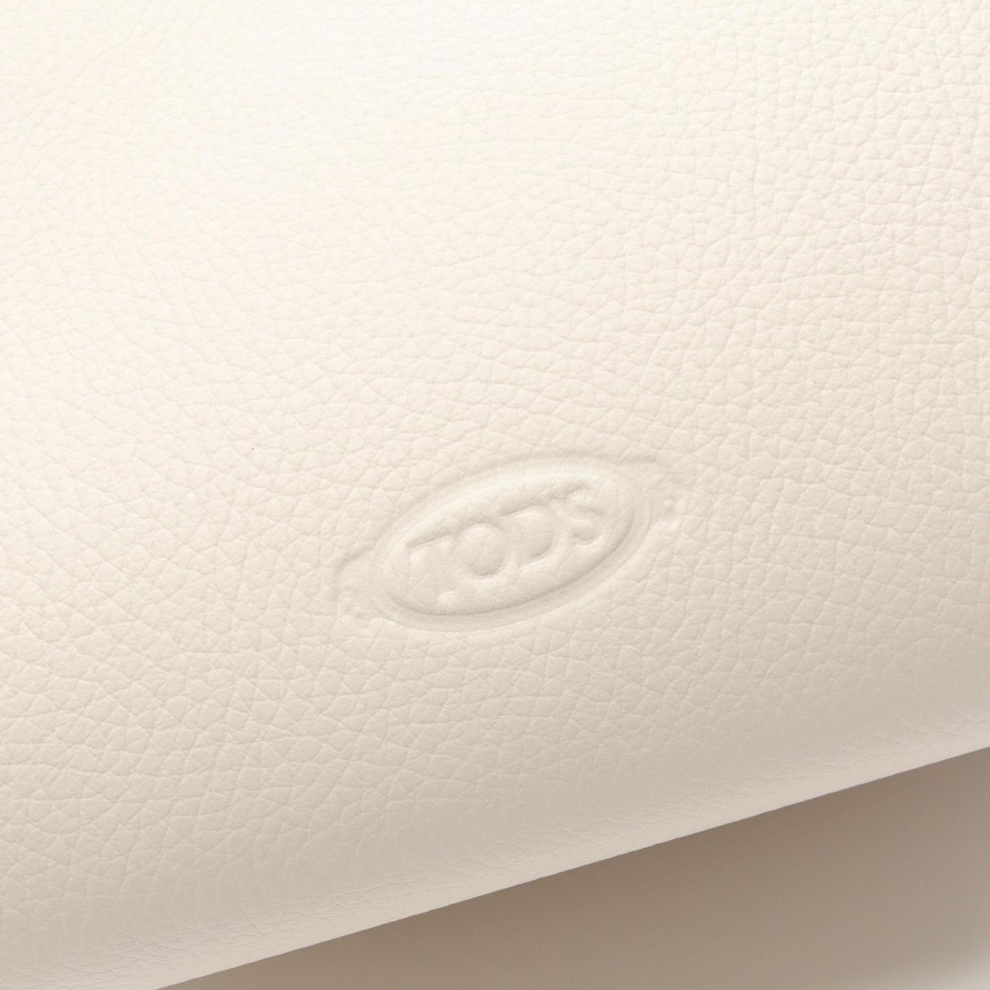 Tod's White Leather -