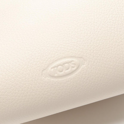 Tod's White Leather -