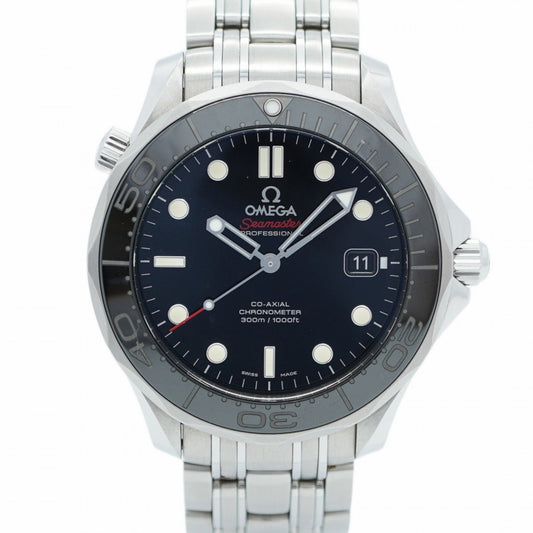 Omega Black Steel Seamaster