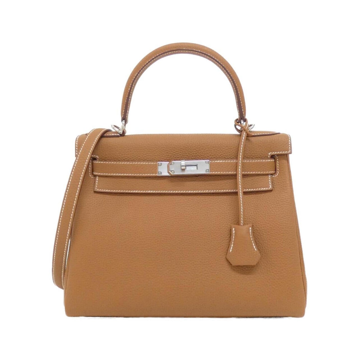Hermès Brown Leather Kelly 28