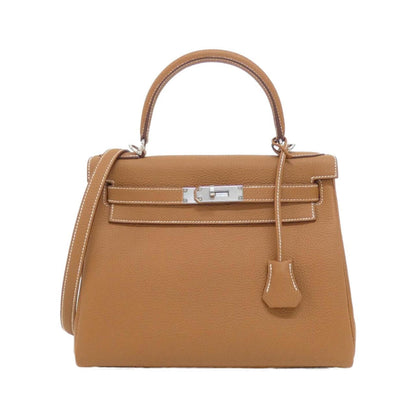 Hermès Brown Leather Kelly 28