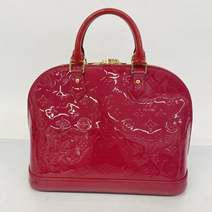 Louis Vuitton Pink Patent Leather Alma