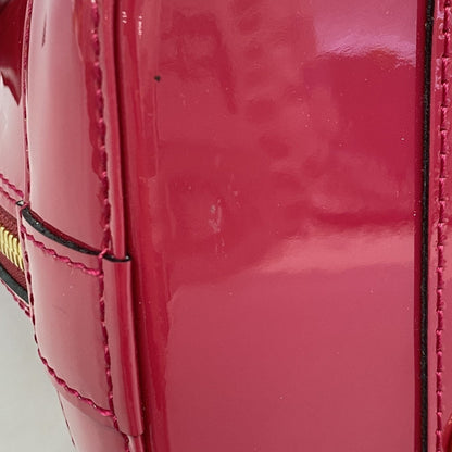 Louis Vuitton Pink Patent Leather Alma