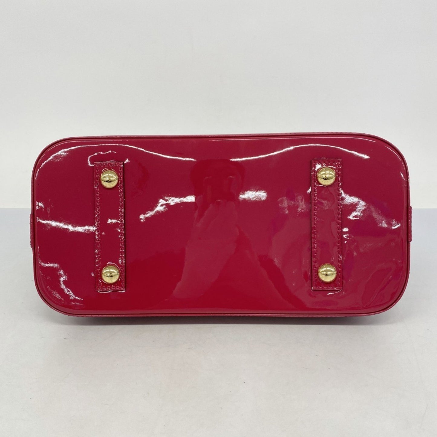 Louis Vuitton Pink Patent Leather Alma