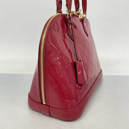 Louis Vuitton Pink Patent Leather Alma