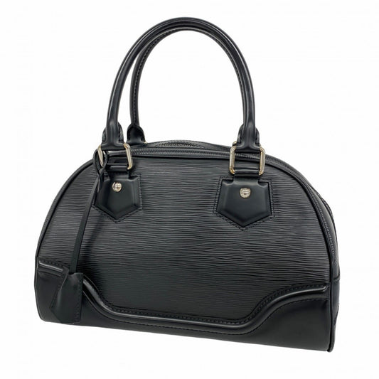 Louis Vuitton Black Leather Bowling