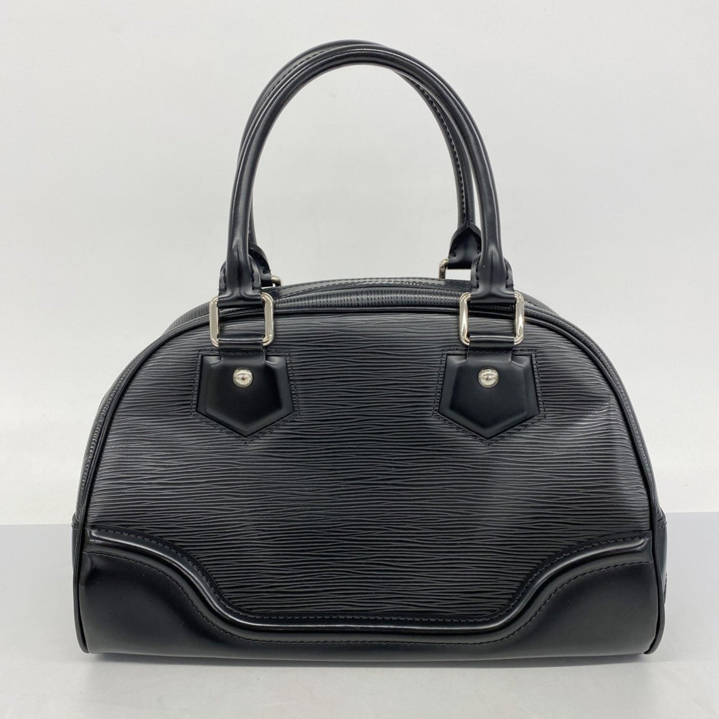 Louis Vuitton Black Leather Bowling